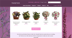 Desktop Screenshot of friendly-florist.net